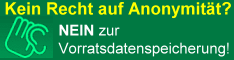 Stoppt die Vorratsdatenspeicherung - www.vorratsdatenspeicherung.de